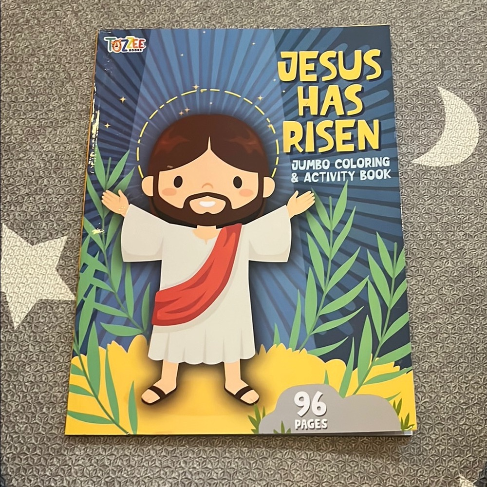 Jesus Has Risen Jumbo Coloring & Activity Book New